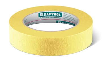 KRAFTOOL #500 Flex 25 мм х 30 м, для изогнутых линий, малярная лента (12105-25) zb  12105-25