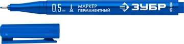 ЗУБР МП-50 синий, 0.5 мм перманентный маркер (06321-7) zb  06321-7