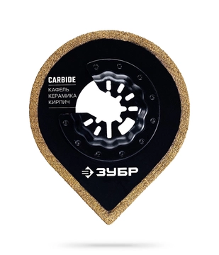 ЗУБР CARBIDE ВК8 Р60, 70x1.8 мм полотно дисковое угловое с твердосплавной крошкой: керамика, кирпич, пенобетон, StarQuick (15579-70) zb  15579-70