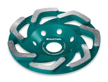 KRAFTOOL Boomerang d 125 мм, сегментная алмазная чашка, INDUSTRIAL (33445-125) zb  33445-125