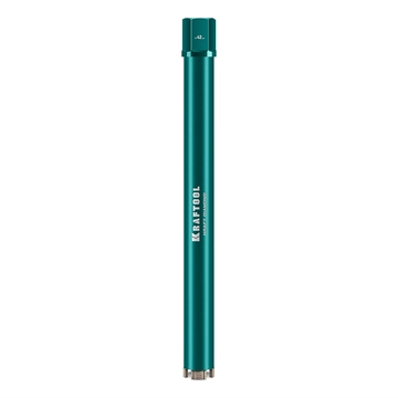 KRAFTOOL DIAMOND 42 мм (450 мм, 1 1/4″, лазерная сварка, сухое сверление с микроударом), алмазная коронка по железобетону (29825-042) zb  29825-042