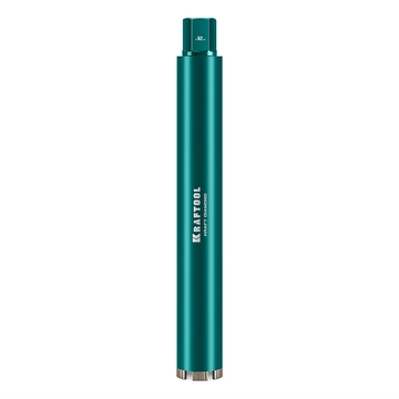 KRAFTOOL DIAMOND 62 мм (450 мм, 1 1/4″, лазерная сварка, сухое сверление с микроударом), алмазная коронка по железобетону (29825-062) zb  29825-062