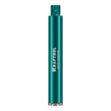 KRAFTOOL DIAMOND 72 мм (450 мм, 1 1/4″, лазерная сварка, сухое сверление с микроударом), алмазная коронка по железобетону (29825-072) zb  29825-072