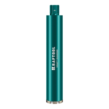 KRAFTOOL DIAMOND 82 мм (450 мм, 1 1/4″, лазерная сварка, сухое сверление с микроударом), алмазная коронка по железобетону (29825-082) zb  29825-082