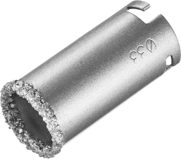 KRAFTOOL 33 мм, L 55 мм, карбид вольфрама, коронка кольцевая (33401-33) zb  33401-33_z01
