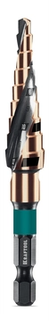 KRAFTOOL COBALT 4-12мм, 9 ступеней, азотирование, винтовая спираль, сверло ступенчатое(29691-4-12-9) zb  29691-4-12-9