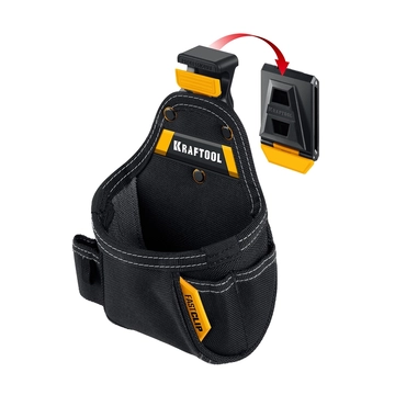 KRAFTOOL KP-5 поясная сумка с быстросъёмным креплением FastClip, 150 х 190 мм (38778) zb  38778