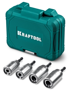 KRAFTOOL STUD DRIVER, 4 шт, М6, М8, М10, М12, набор ударных шпильковертов (26199) zb  26199