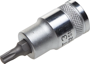 Торцовая бита-головка KRAFTOOL ″INDUSTRIE QUALITAT″, материал S2, TORX, сатинированная, 1/2″, Т40 zb  27905-40_z01