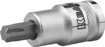 Торцовая бита-головка KRAFTOOL ″INDUSTRIE QUALITAT″, материал S2, TORX, сатинированная, 1/2″, Т50 zb  27905-50_z01