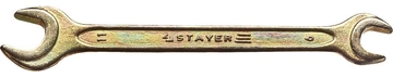 STAYER 9 x 11 мм, рожковый гаечный ключ (27038-09-11) zb  27038-09-11