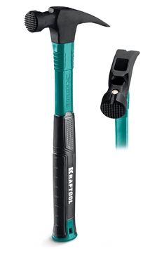 KRAFTOOL X-FORCE 560 г, столярный молоток-гвоздодёр (20265-56) zb  20265-56_z02