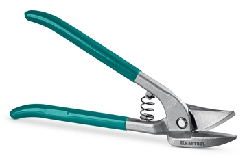 KRAFTOOL IDEAL правые 280 мм фигурные цельнокованые ножницы по металлу (23009-R) zb  23009-r