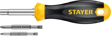 Комбинированная отвертка STAYER HERCULES 6-in-1 zb  2517