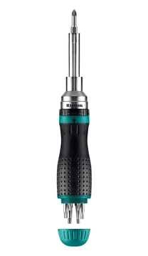 KRAFTOOL 19-в-1 KraftMax 19, Реверсивная отвертка с битами (25862) zb  25862
