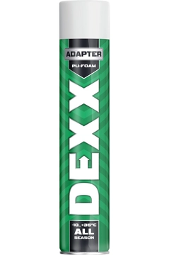 DEXX ADAPTER, 750 мл, адаптерная, выход до 25 л, монтажная пена (41123) zb  41123_m