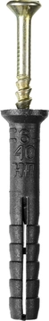 STAYER  6 х 40 мм, потайной бортик, 125 шт, дюбель-гвоздь (30645-06-040) 30645-06-040