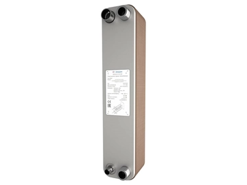 Ридан 021B4543R — Теплообменник пластинчатый паяный BPHE_RD-052-40-3,0-HQ, присоединительный штуцер Q1/Q2 — L1, Q3/Q4 — H1"1/8 021b4543r