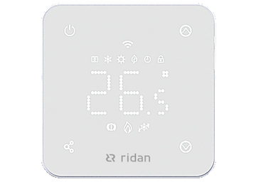 Ридан 088L1142R — Электронный комнатный термостат RSmart-FW (РСмарт-FW) с Wi-Fi подключением 230V, белый 088l1142r