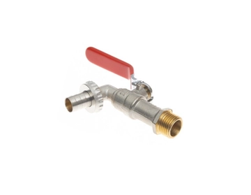 Ридан BVR-CR 065B8300RG — Кран шаровой ГОСТ спускной под шланг PN10 DN15; Т -20 ℃ ...+95 ℃; материал корпуса латунь 065b8300rg