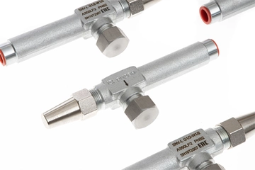 Ридан 148B3770R — Игольчатый запорный клапан SNV-L G1/2""- W1/2 L100 ANG с ниппелем DN 6 148b3770r