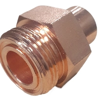 Ридан MA08R — Адаптер под клапан Rotalock (поворотный замок), (1”1/4-12UNF Rotalock, 7/8” ODF) ma08r