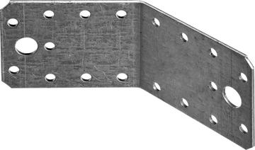 ЗУБР  УК-135-2.0, 55 x 70 x 70 x 2 мм, 135 град, цинк, крепежный уголок (310136-55-070) 310136-55-070
