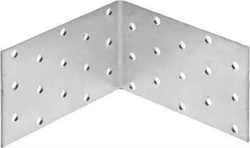 ЗУБР  УКР-2.0, 60 x 100 x 100 x 2 мм, цинк, равносторонний крепежный уголок (310206-060-100) 310206-060-100