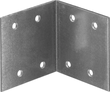 ЗУБР  УМШ-1.5, 60 x 60 x 60 x 1.5 мм, белый цинк, широкий мебельный уголок (31034-60) 31034-60