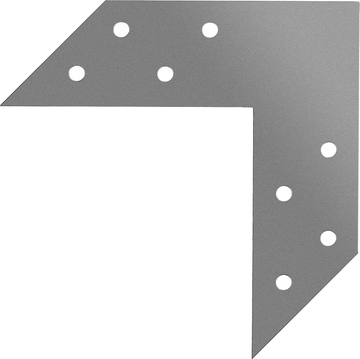 ЗУБР  УС-2.0, 120 x 120 x 35 x 2 мм, угловой соединитель (31044-120) 31044-120
