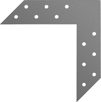 ЗУБР  УС-2.0, 145 x 145 x 35 x 2 мм, угловой соединитель (31044-145) 31044-145