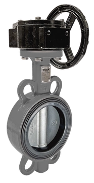 Дисковый поворотный затвор с редуктором REON тип RSV78 DN 450 450rsv78