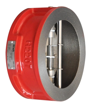 Обратный клапан двухстворчатый межфланцевый REON тип RSV30RED DN 350 350rsv30red