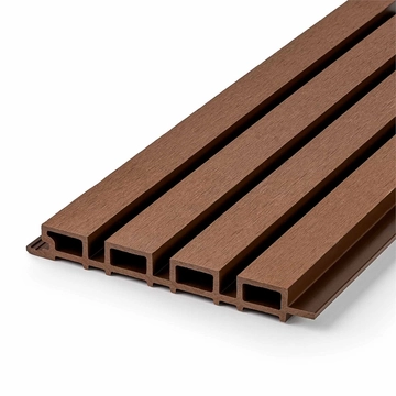 Фасадная реечная панель EasyDecking Вуд-Икс 219х26х3010 Венге Шлифованная LT 26932