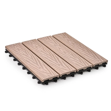 Садовая плитка EasyDecking 300х300х21 Бежевый (в 1 уп. - 11 шт., 1 м2) LT 33843