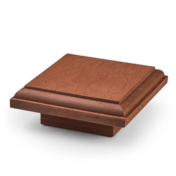 Крышка столба EasyDecking Вуд-Икс 125х125 Коричневый LT 27121