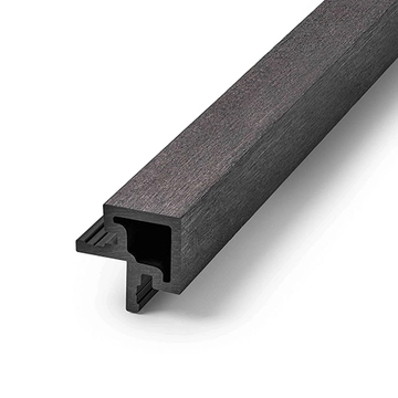 Угол для реечной панели EasyDecking Вуд-Икс 50х50х3010 Черное дерево LT 33609
