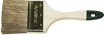 STAYER  LASUR, 100 мм, 4″, смешанная щетина, деревянная ручка, для высокотекучих ЛКМ, плоская кисть (01031-100) 01031-100