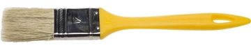 STAYER  UNIVERSAL, 25 мм, 1″, светлая натуральная щетина, пластмассовая ручка, для воднодисперсионных и акриловых ЛКМ, плоская кисть (0107-25) 0107-25_z01