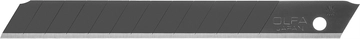 OLFA  EXCEL BLACK, 9 х 80 х 0.38 мм, 10 шт, сегментированные лезвия (OL-ABB-10B) OL-ABB-10B