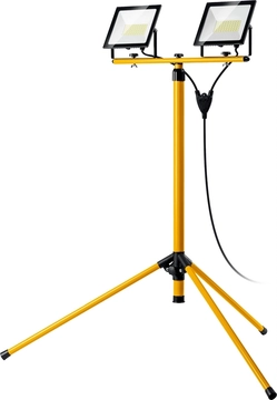 STAYER  LED-MAX, 2 х 50 Вт, 6500 К, IP 65, 1.6 м, светодиодные прожекторы на штативе (56925-2-50) 56925-2-50