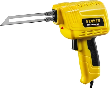 STAYER  Thermo cut, 150 Вт, в наборе: 2 ножа, быстрый рез пенопласта + пластика, прибор для терморезки (45255-H2) 45255-H2