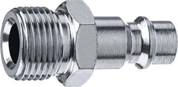 ЗУБР  3/8″M - рапид штуцер, переходник, Профессионал (64915-3/8) 64915-3/8