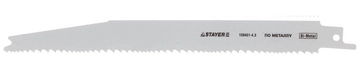 STAYER  S345XF, L-180/200, Bi-Met, полотно для сабельной пилы (159451-4.3) 159451-4.3