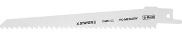 STAYER  S611DF, L-130/150, Bi-Met, полотно для сабельной пилы (159452-4.2) 159452-4.2