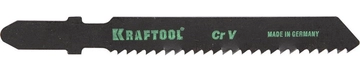 KRAFTOOL  T119B, EU-хвост., по дереву, чистый рез, шаг 2 мм, 55 мм, 2 шт, полотна для лобзика (159535-2) 159535-2