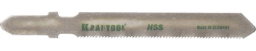 KRAFTOOL  T118G, EU-хвост., по металлу HSS, шаг 0.9 мм, 50 мм, 2 шт, полотна для лобзика (159551-0,9) 159551-0,9