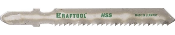 KRAFTOOL  T118B, EU-хвост., по металлу HSS, шаг 2 мм, 50 мм, 2 шт, полотна для лобзика (159551-2) 159551-2