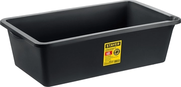 STAYER  STRONG, 40 л, прямоугольный строительный таз (06099-40) 06099-40_z02