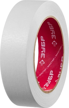 ЗУБР  30 мм х 50 м, креповый, малярный скотч (12115-30) 12115-30